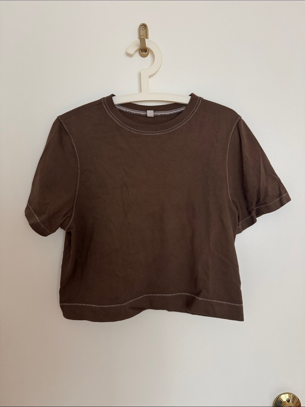 Uniqlo Cropped Short Sleeve